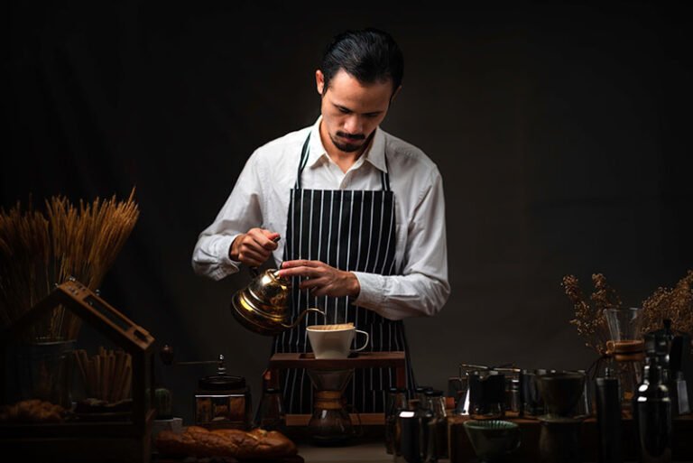 préparation d'un bon café