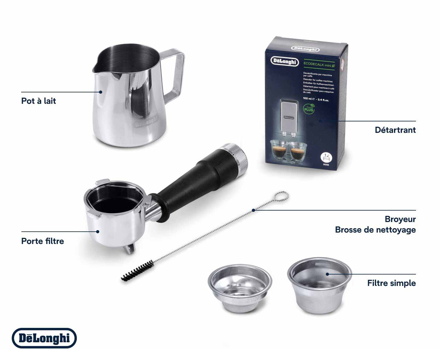 De'Longhi Specialista Prestigio EC9355.M accessoires