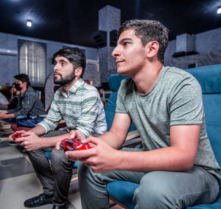 joueur de jeux video