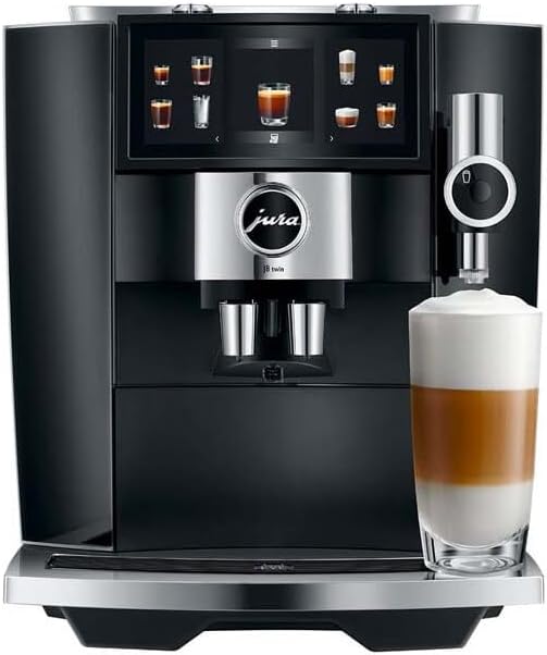 Jura J8 Twin dual grinder espresso machine